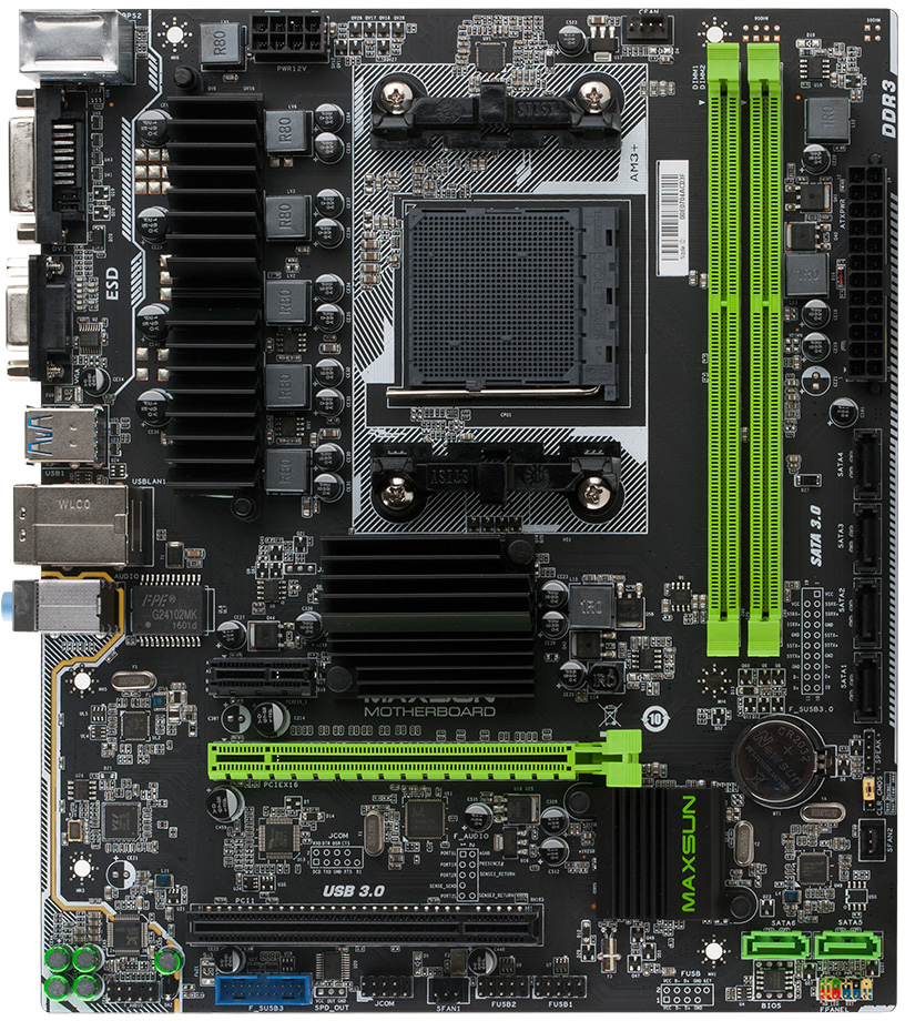 Maxsun MS-A970FX Turbo - Motherboard Specifications On MotherboardDB